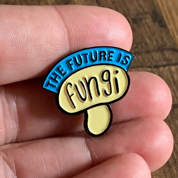 Future is Fungi Pin - Picture 3 of 7